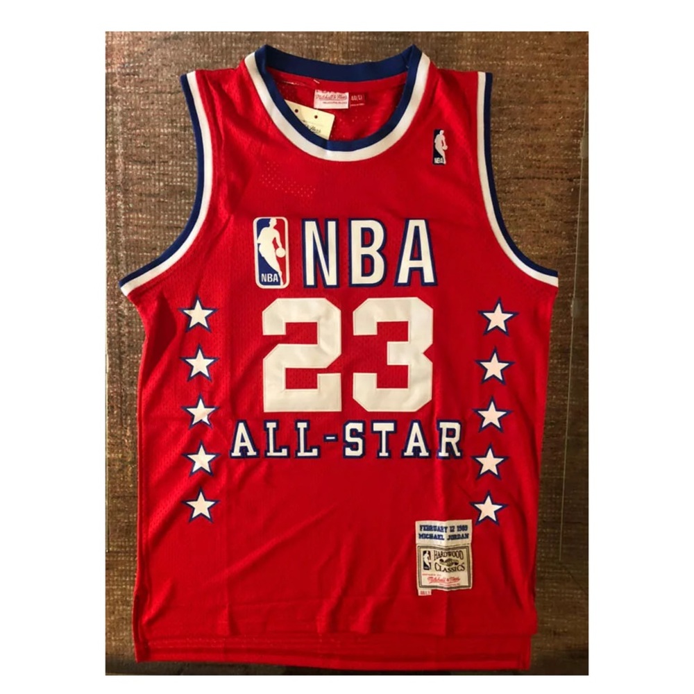 Michael Jordan #23 1989 All Star Game Throwback